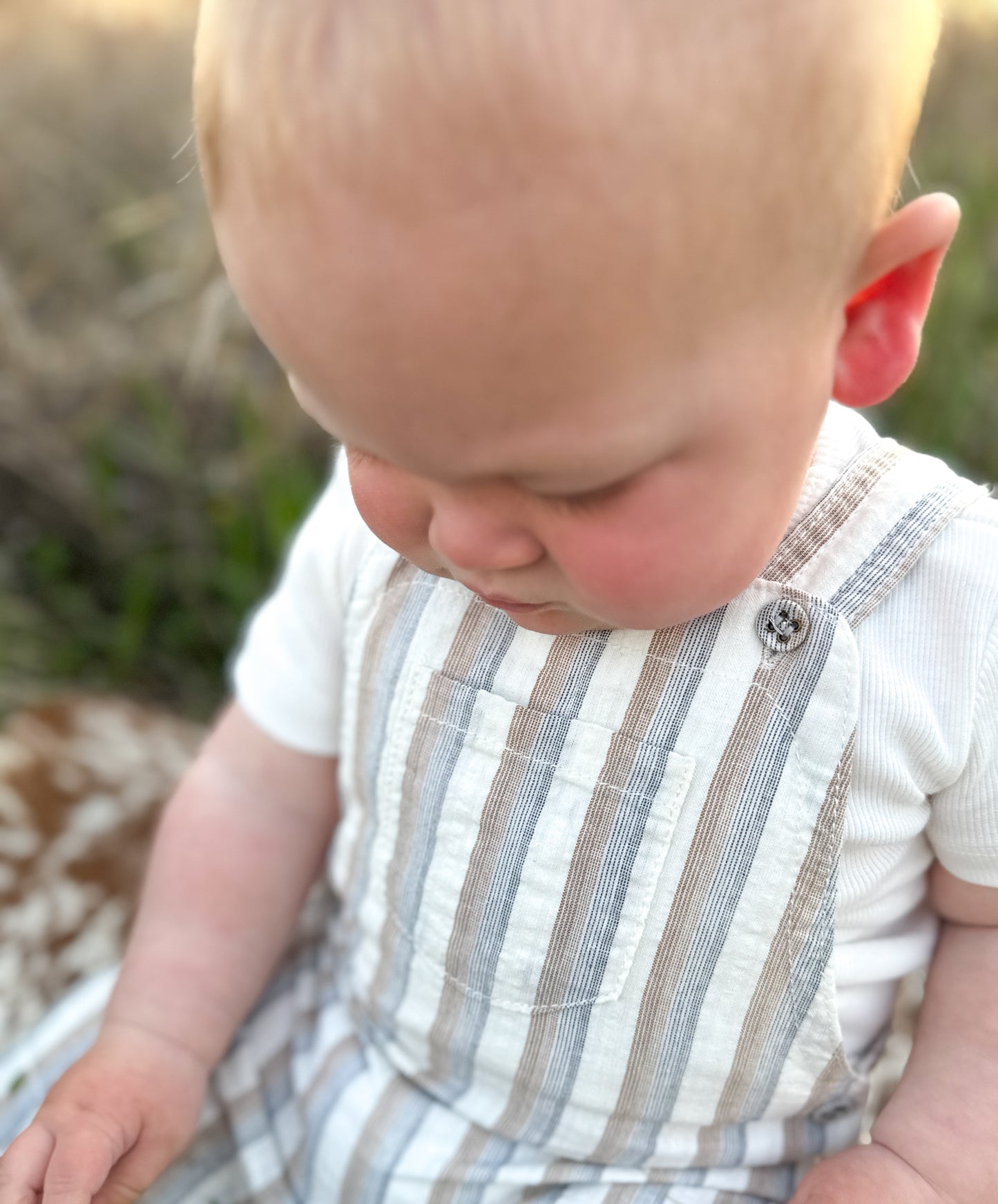 ABSTRACT OASIS STRIPE OVERALL