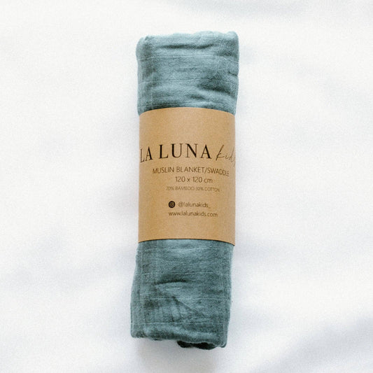 Slate Blue Swaddle