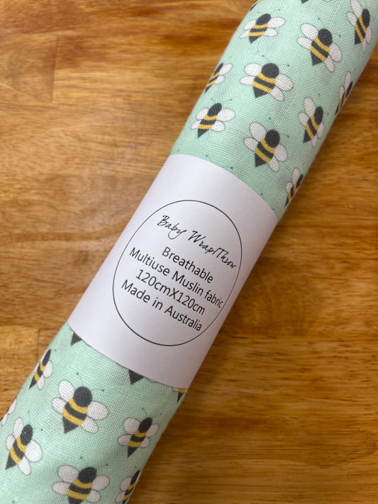 Bee Muslin Wrap