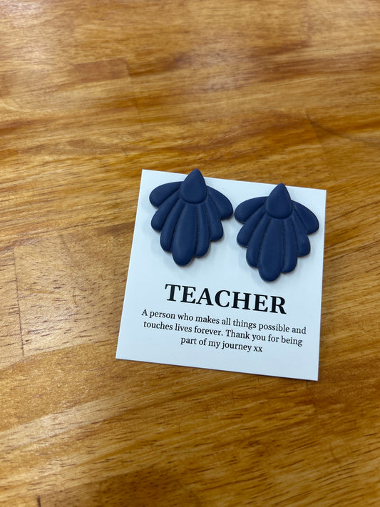 Teacher Maxi Studs Navy