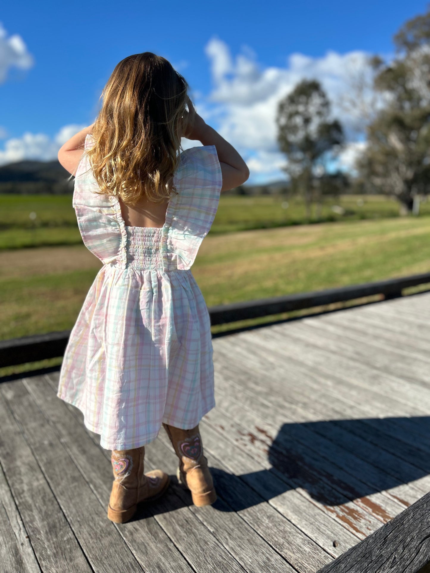 Madelyn Check Dress