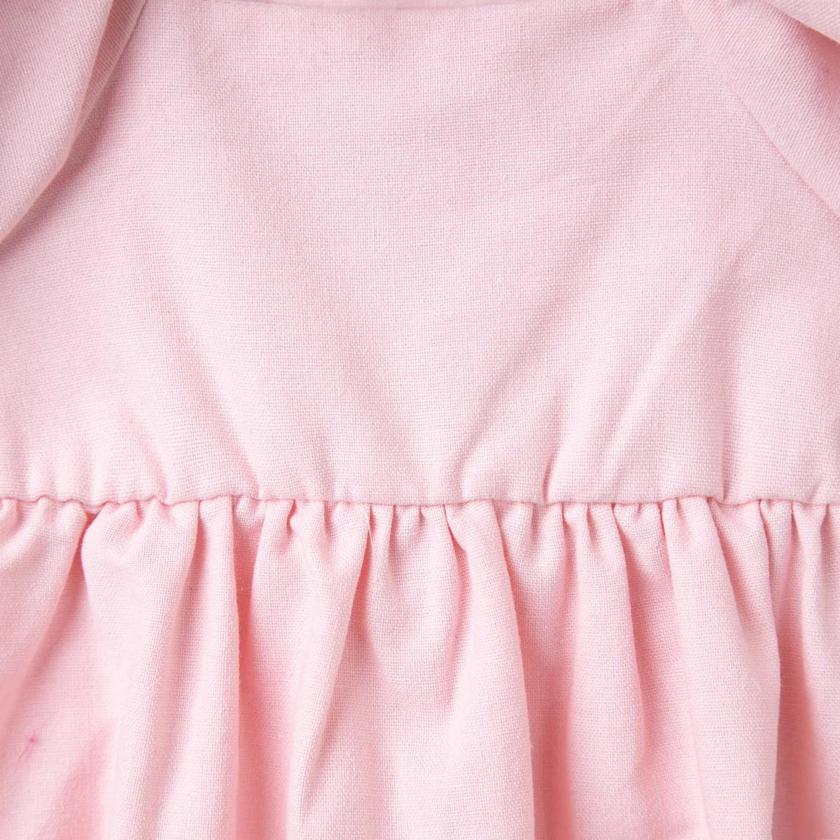 Gracie Tie Back Romper - Pink