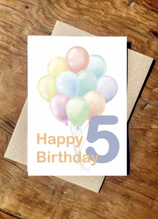 Happy 5th Birthday (Kids)
