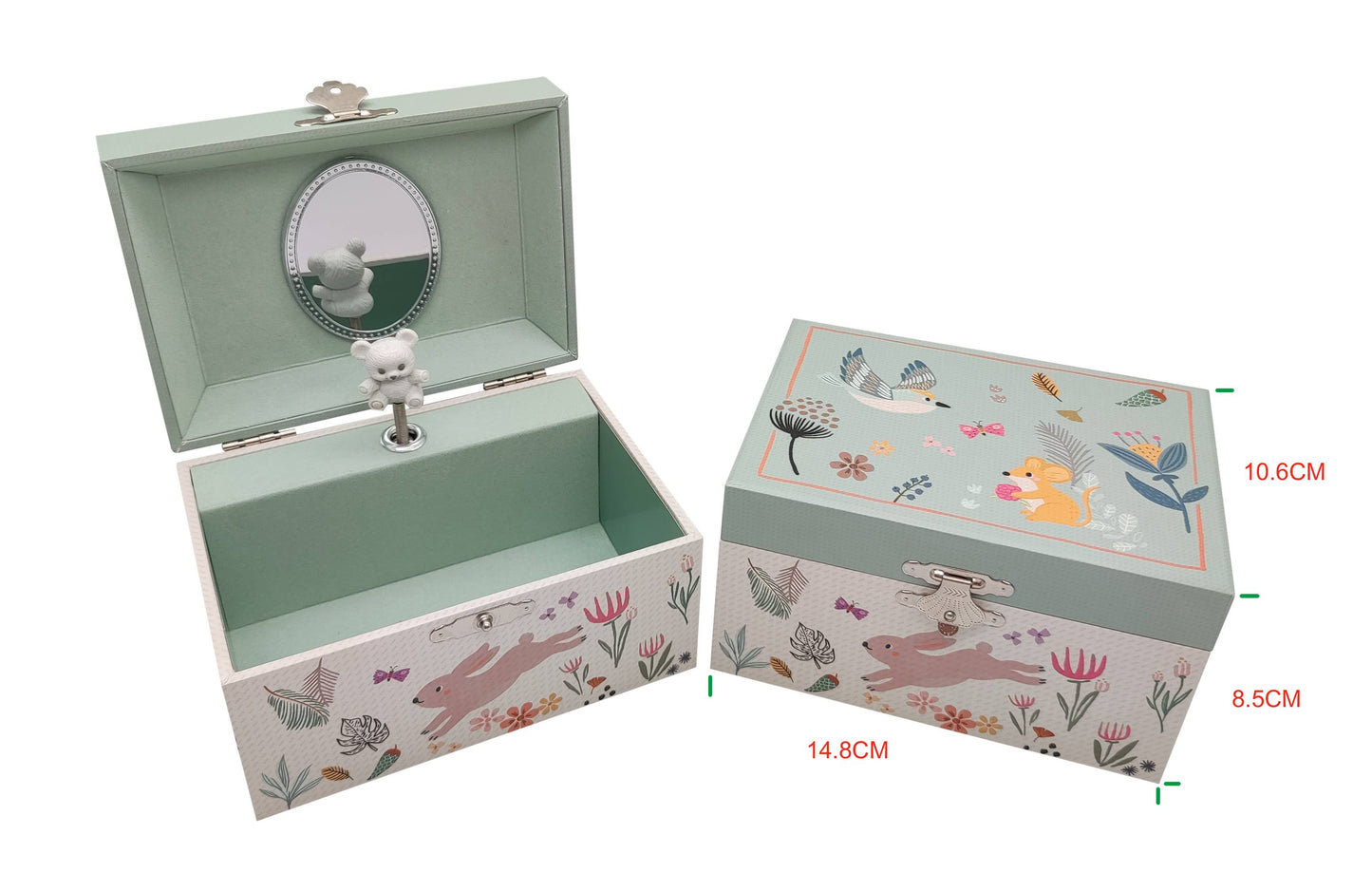 Musical Jewelry Box-Animals