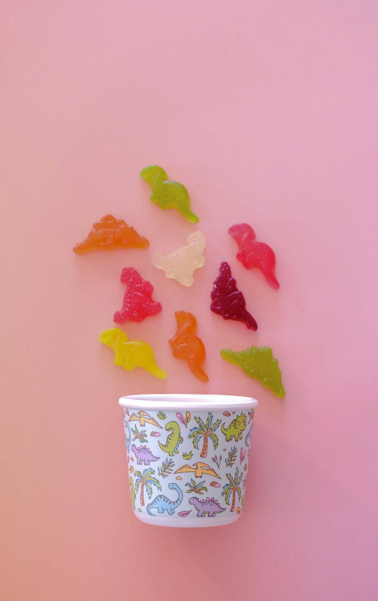 Snack-a-Saurus Bamboo-Based SNACK POT