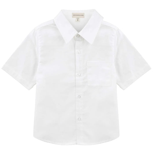 Jackson Short Sleeve Formal Shirt - White