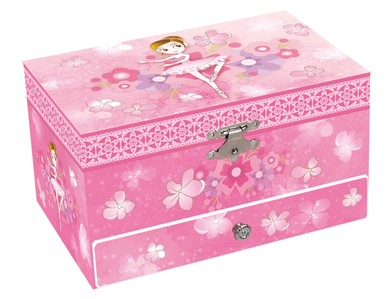 Solo Ballerina Musical Jewelry Box