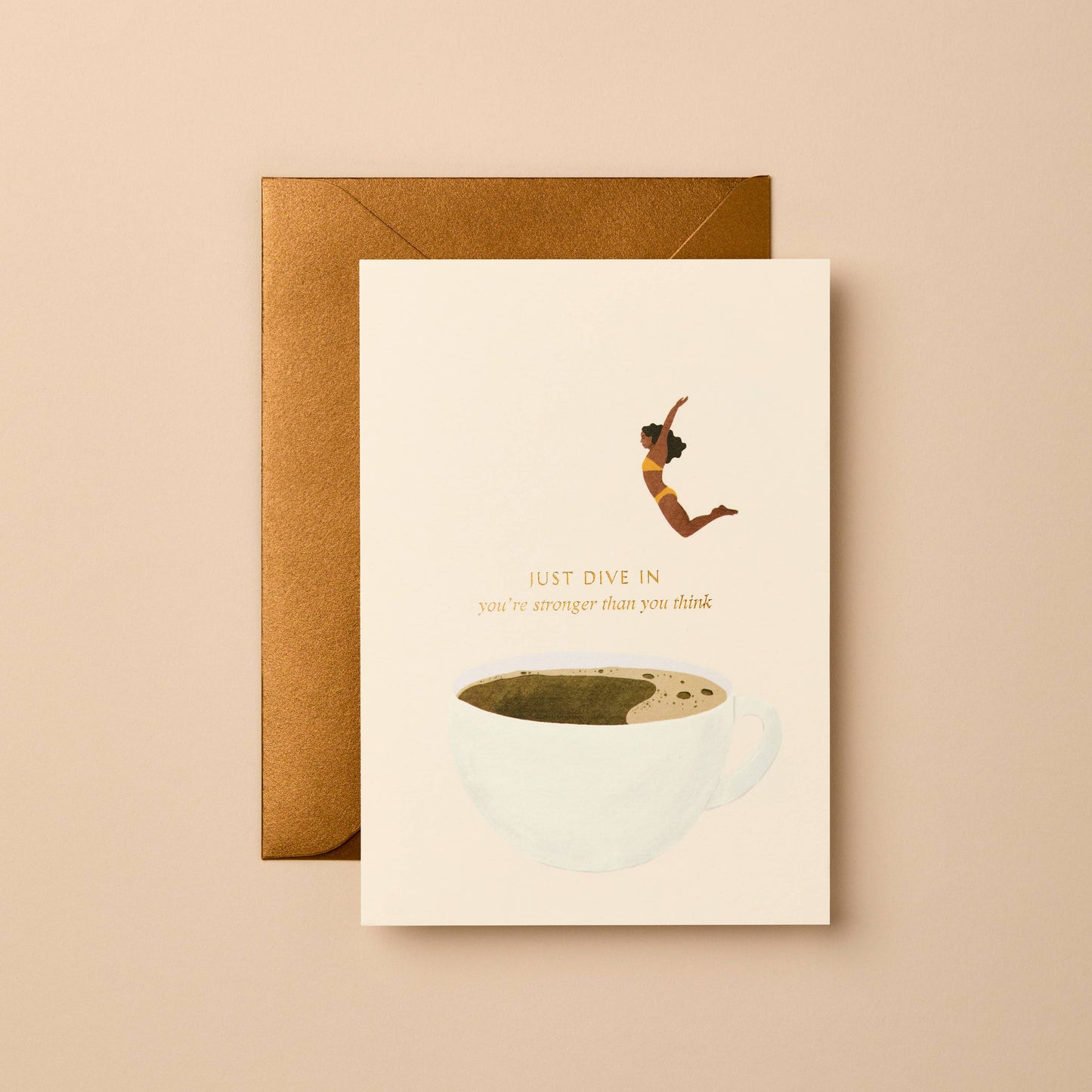 Encouragement Card | Luxury Foil Greeting Card