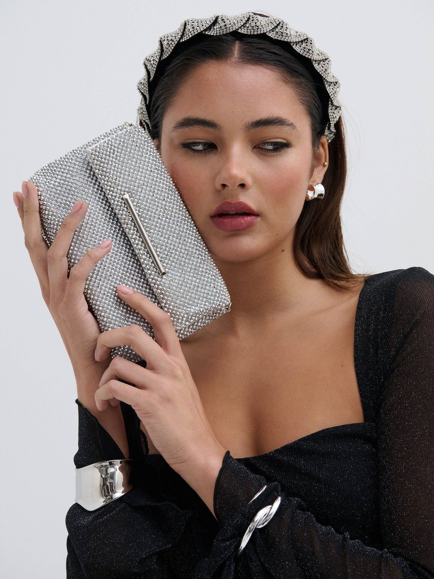 Marie Glomesh Party Crossbody Bag