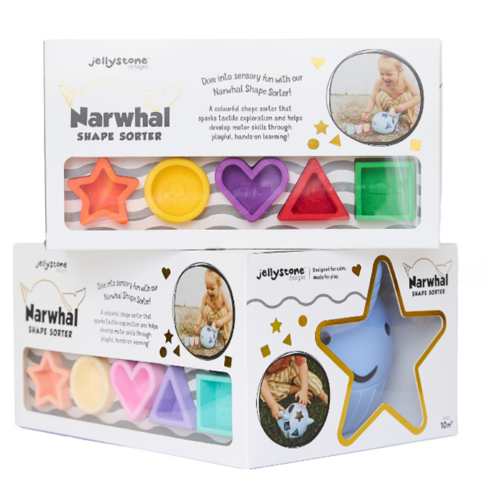 Narwhal Shape Sorter