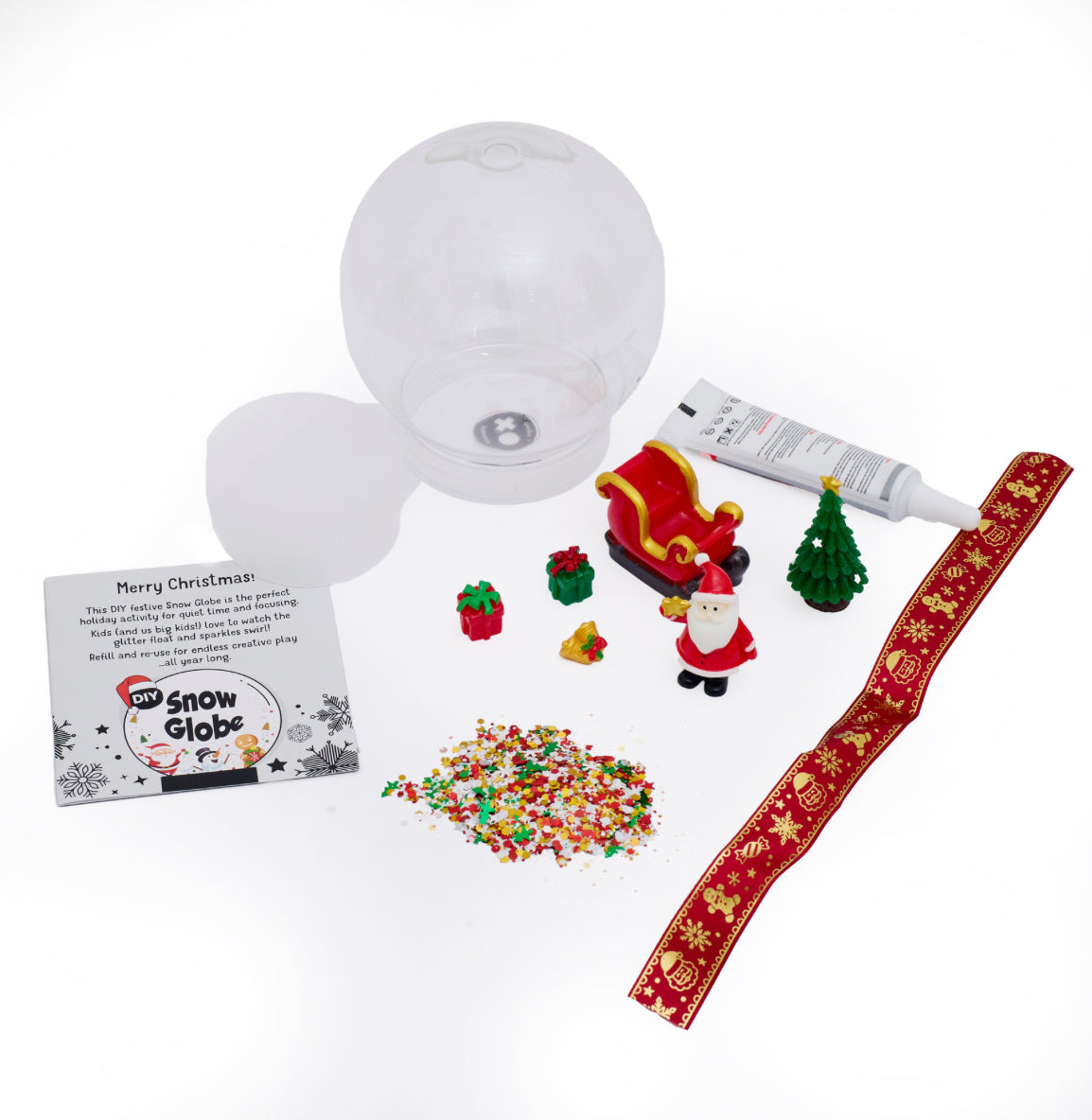 DIY Christmas Snow Globe