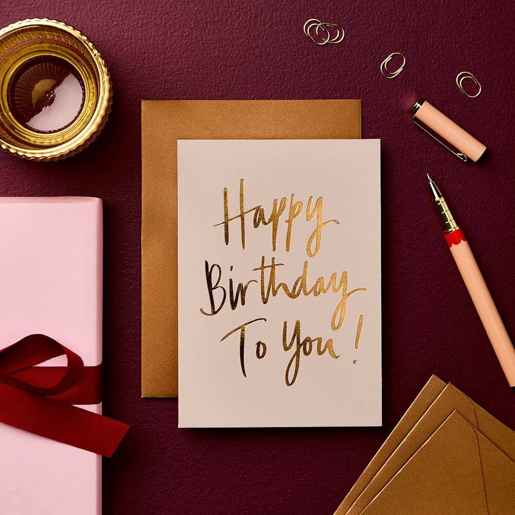 Boutique Birthday Card | Signature Collection