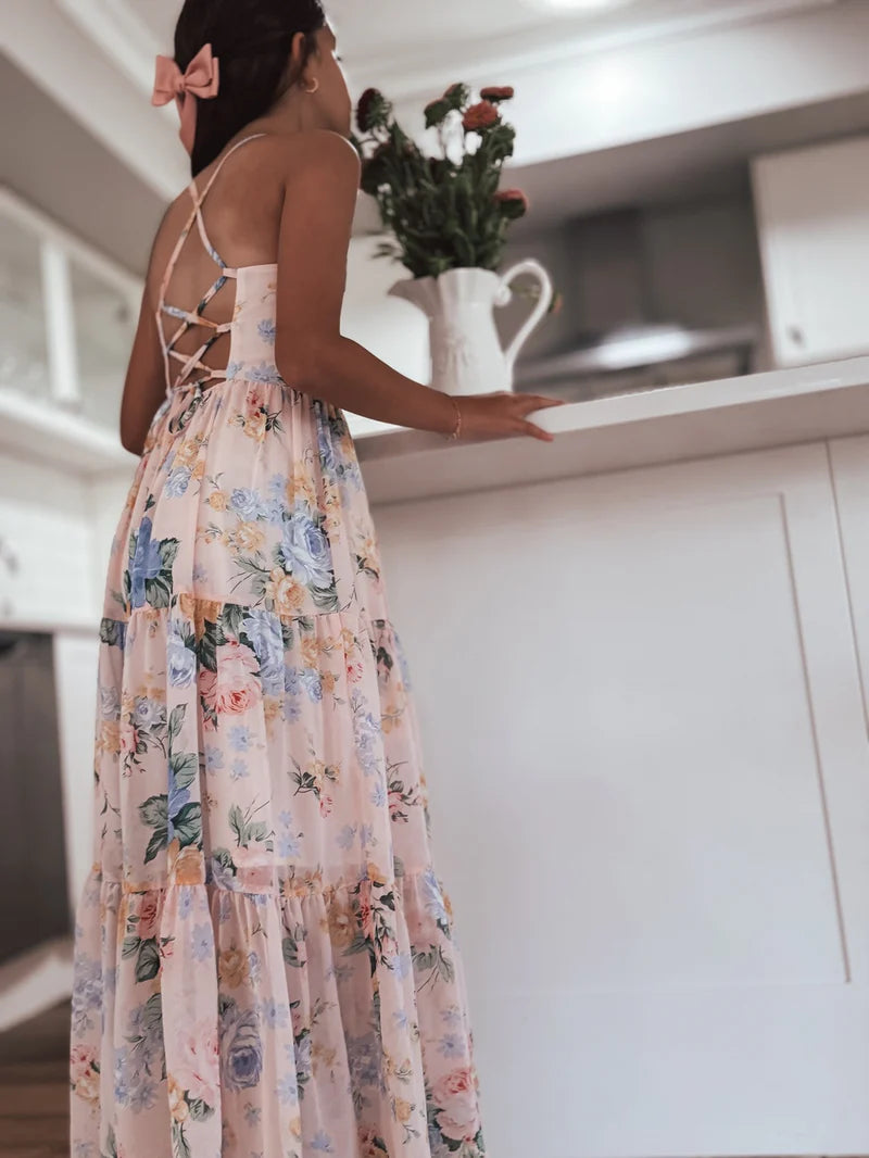 Savannah Girls Dress - Primrose