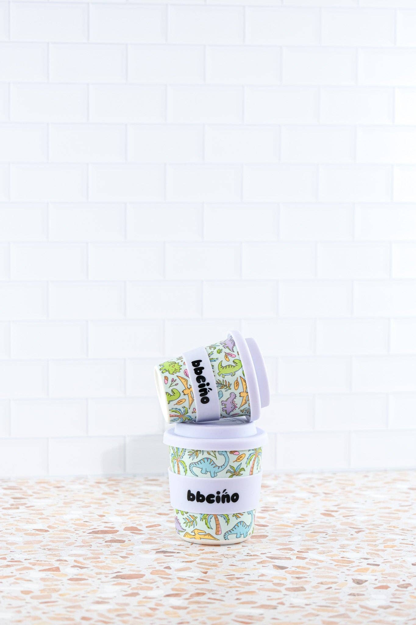 Sip-a-saurus Babycino Cup - 120ml (STRAW INCLUDED)