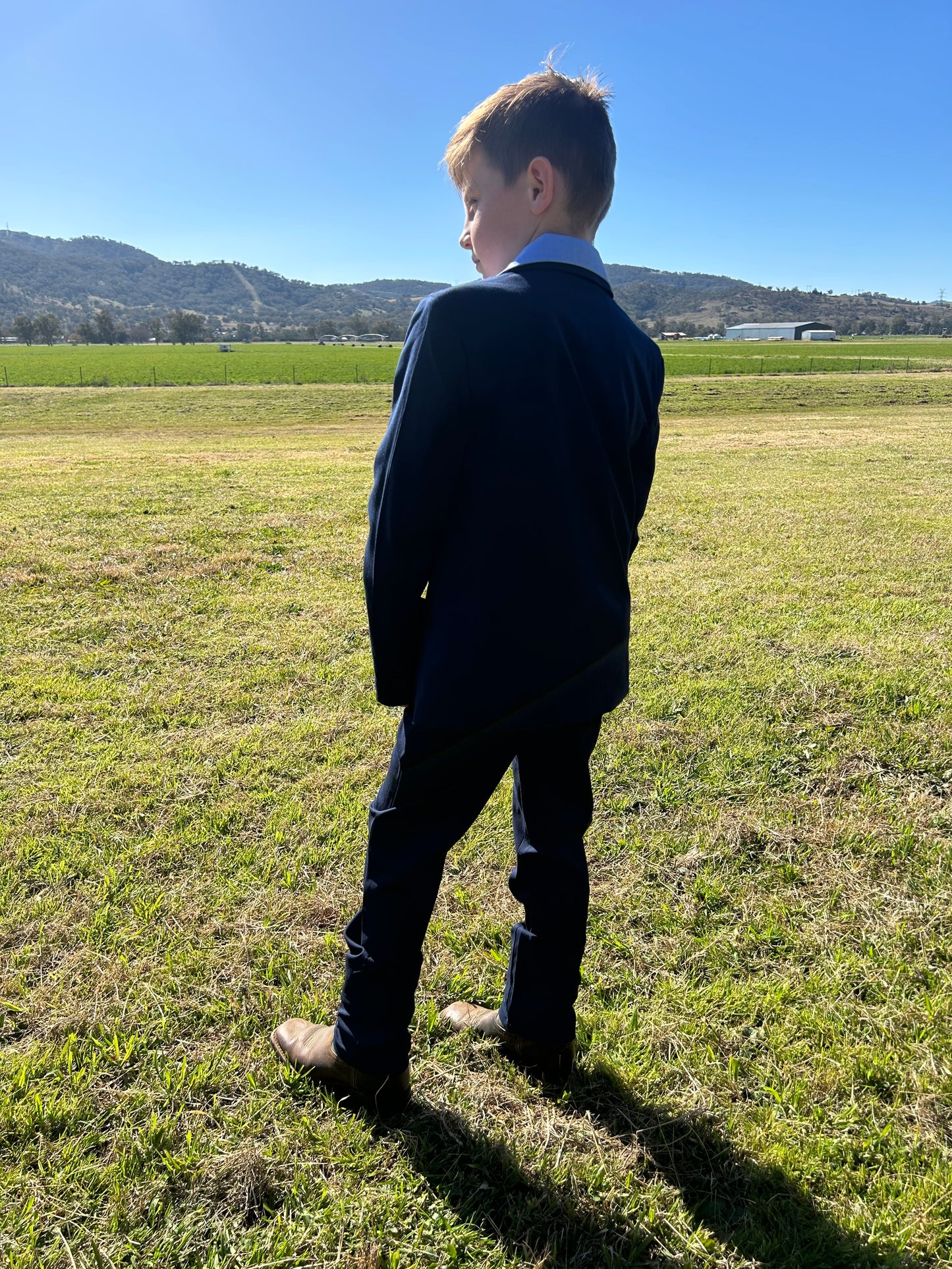 Boys Navy Suit