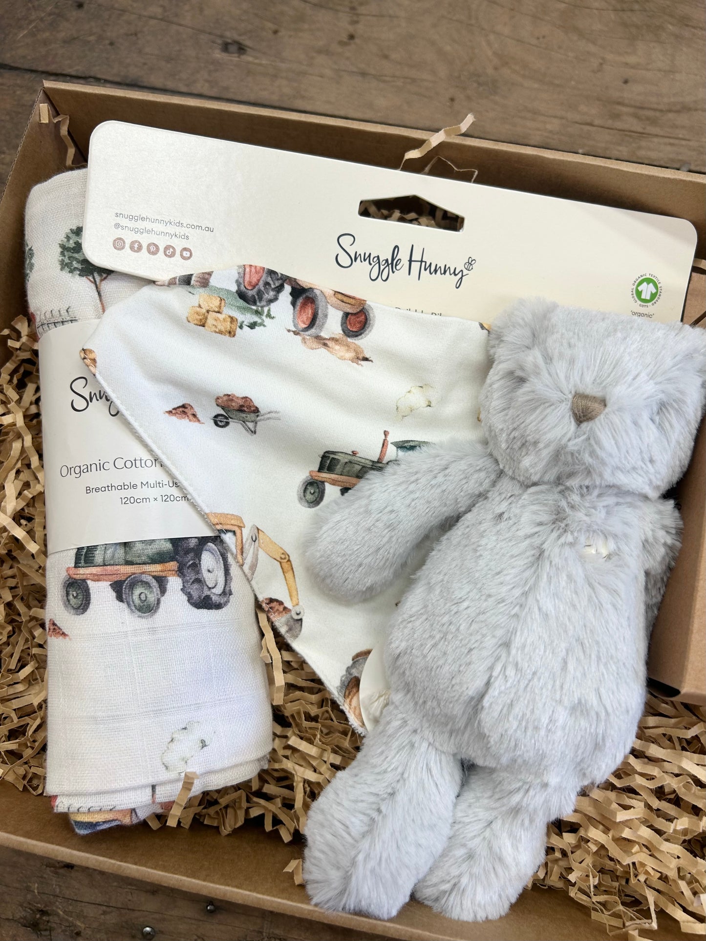 Diggers & Tractors Baby Hamper