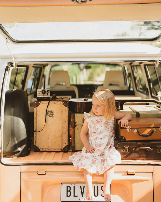 ANYA BLOOM PRINT DRESS 3-7YRS