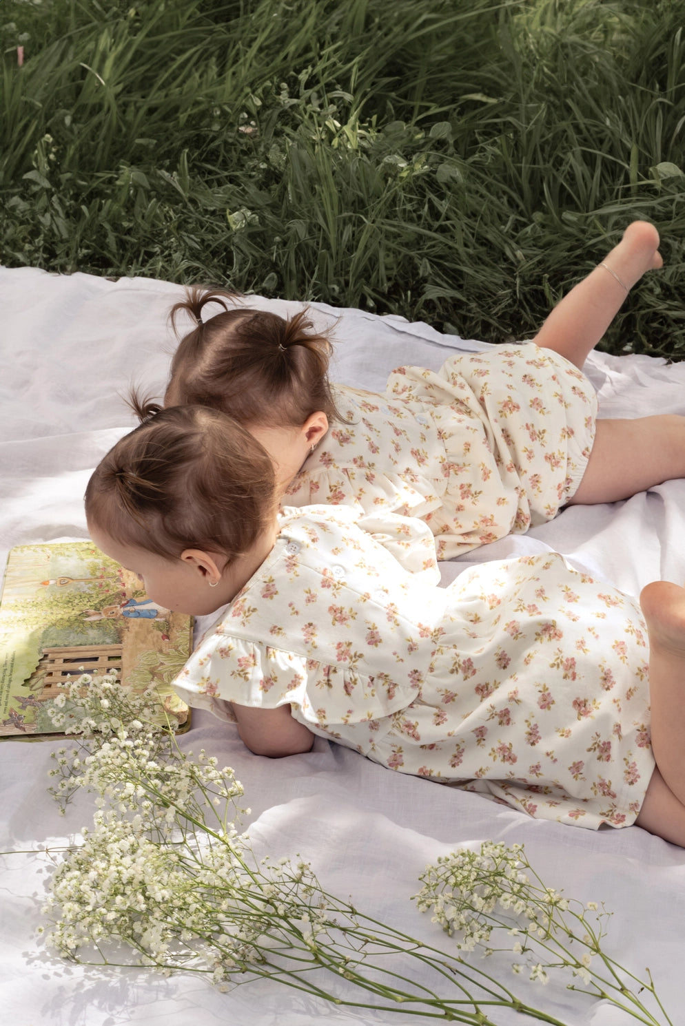 Lottie Floral Dress with Pilchers