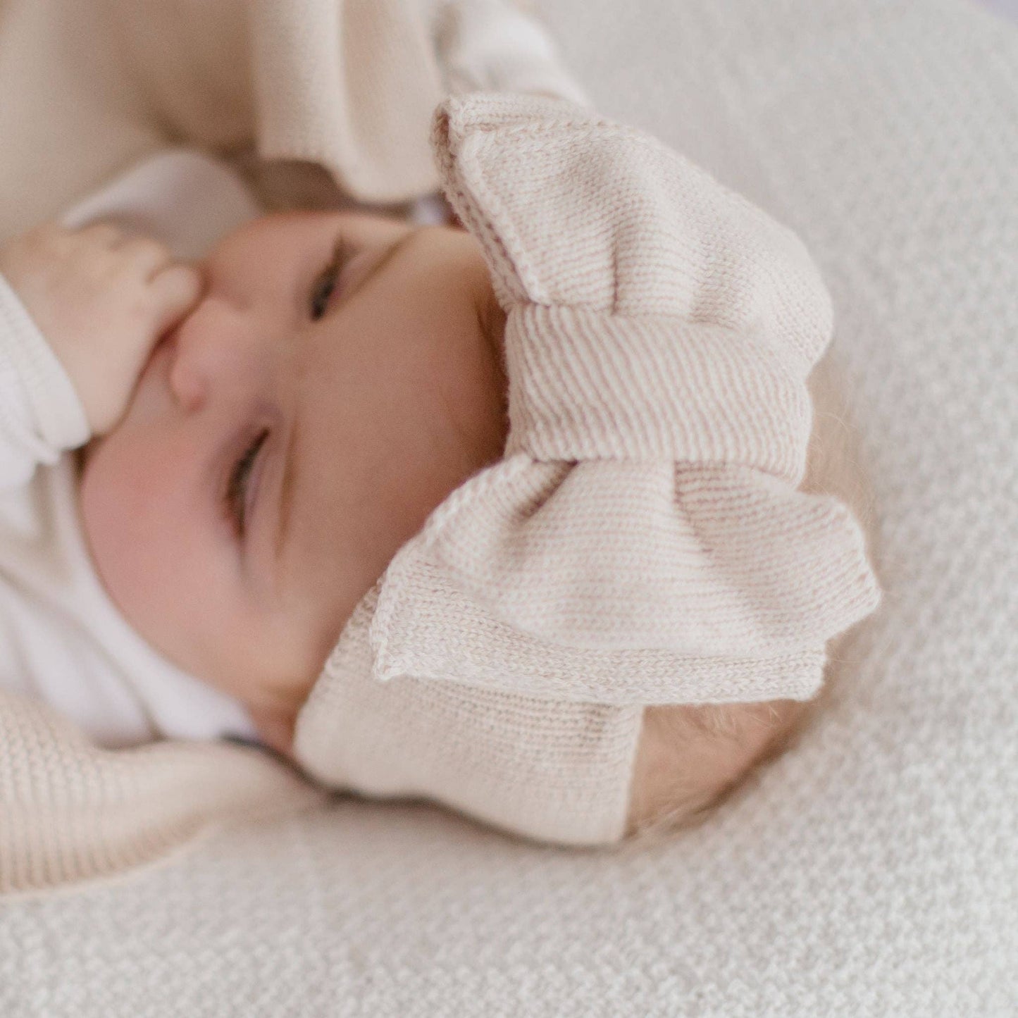 Knitted Oversized Topknot  | Merino