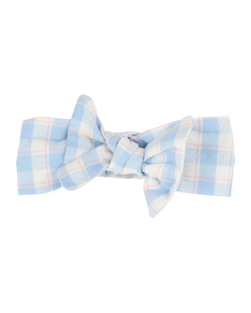 BONNIE CHECK ORGANIC HEADBAND