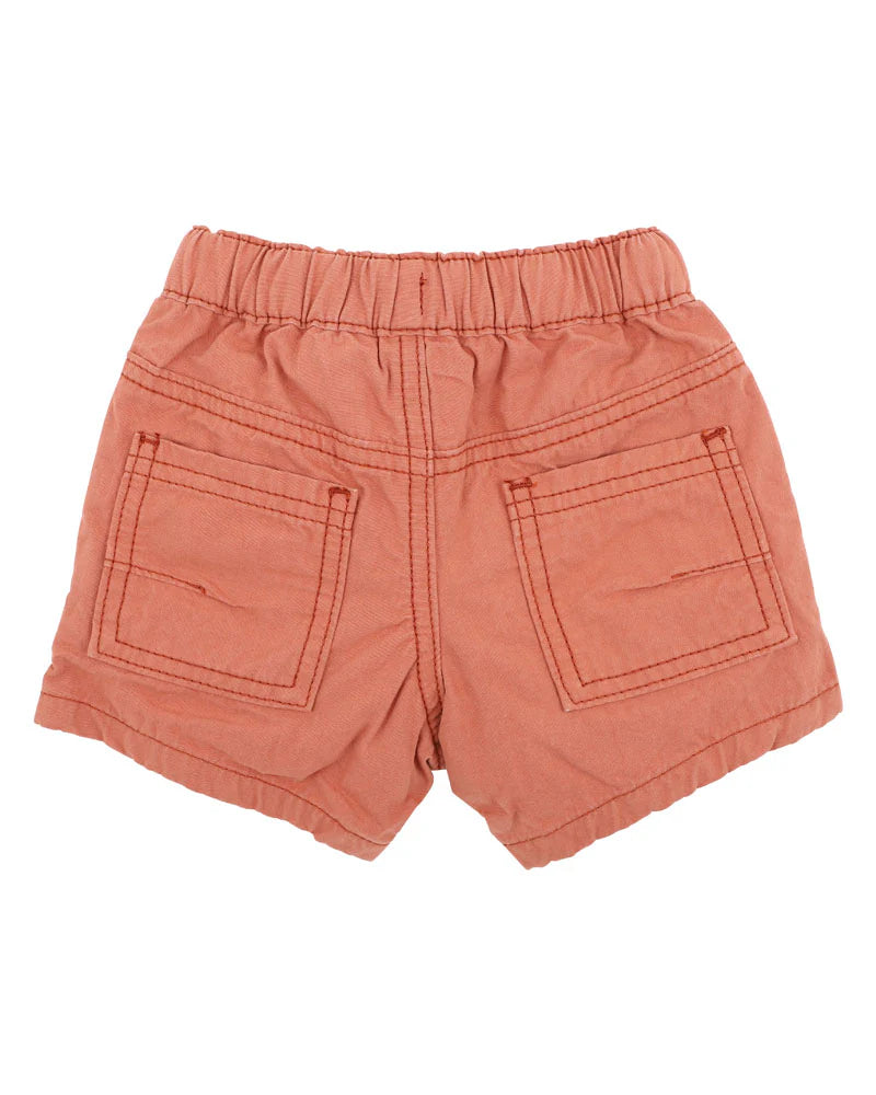 BOYS RUST SHORTS