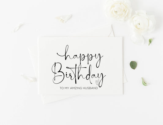 Happy Birthday to My Husband from Wife