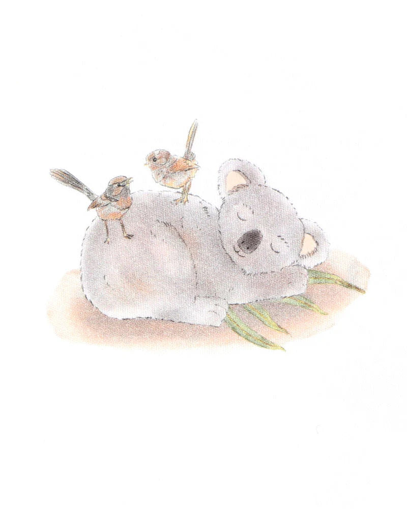 Australiana Organic Koala Zip Suit