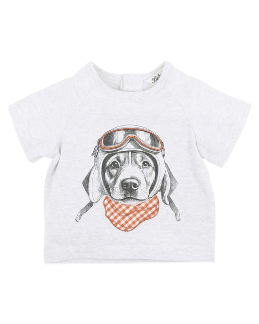 HARLAN AVIATION DOG TEE