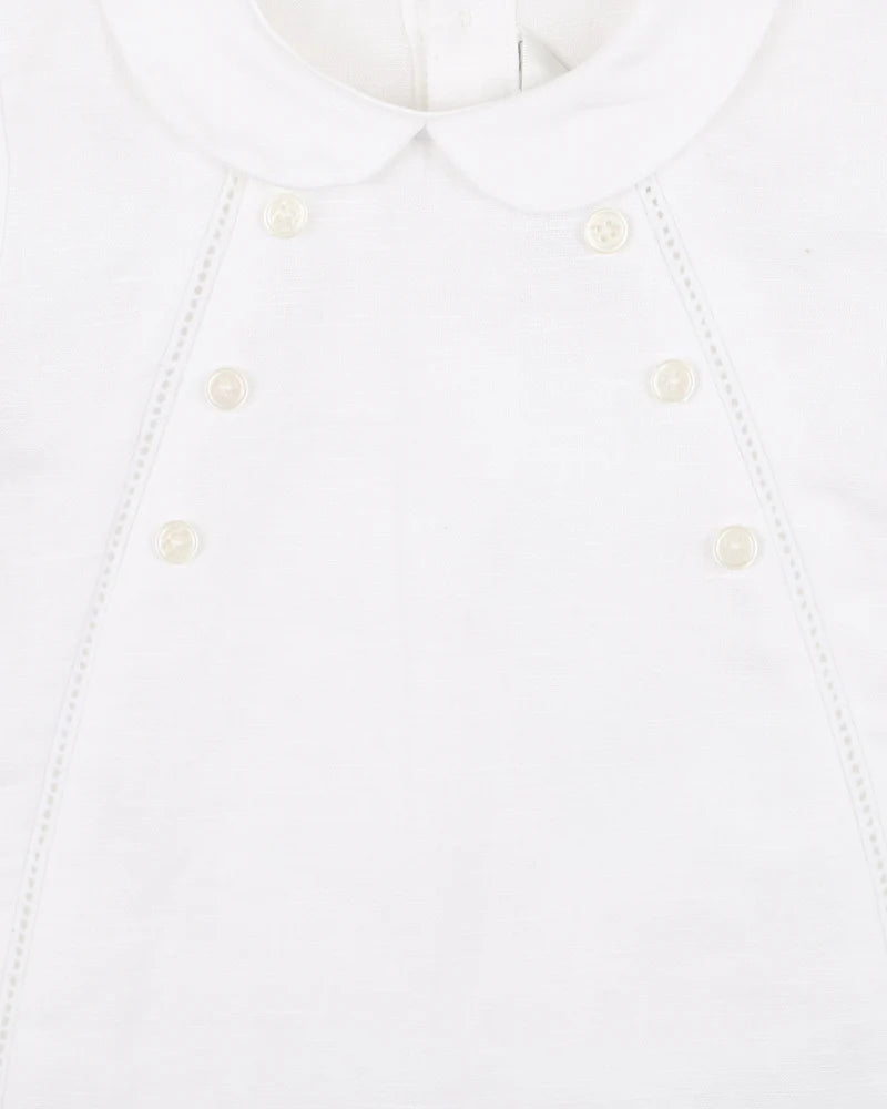 DRESSY SHORT LINEN ROMPER