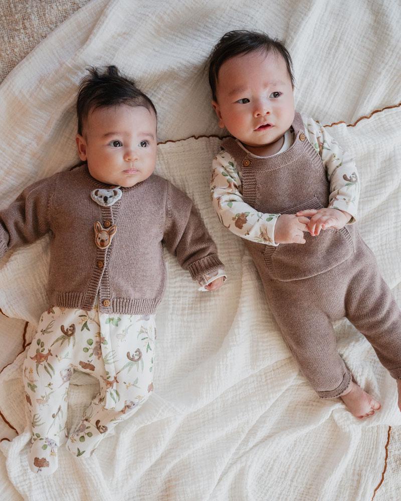 BAILEY ANIMAL FACE CARDIGAN