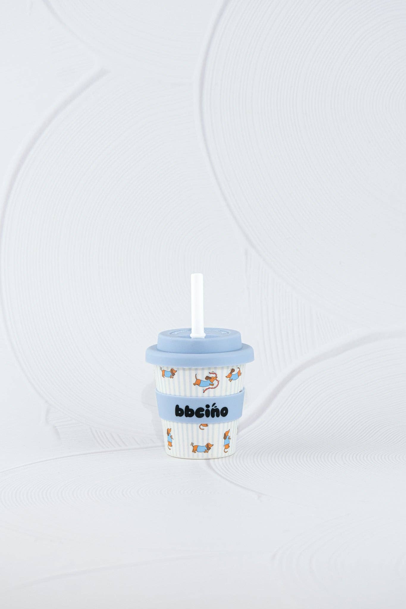 Dash in Blue Babycino Cup - 120ml (STRAW INCLUDED)