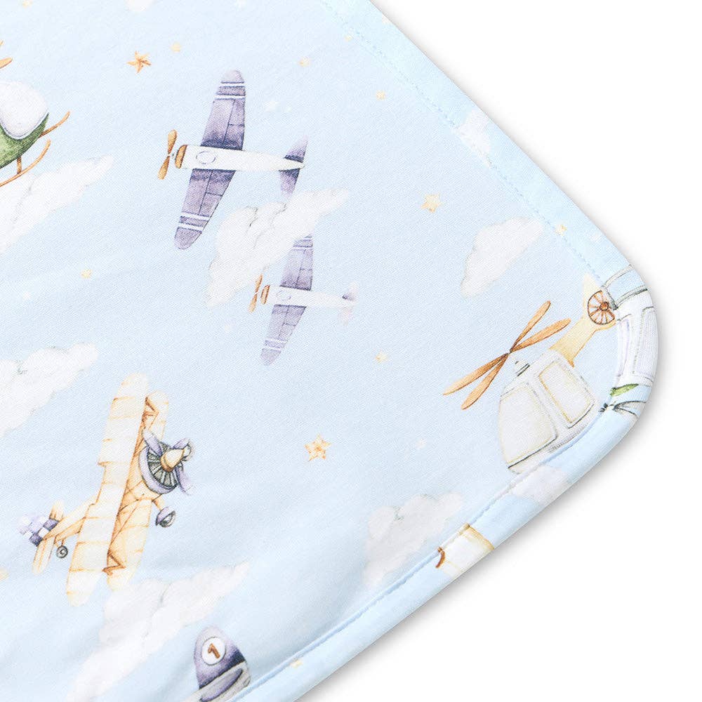 Taking Flight Organic Hooded Baby Towel