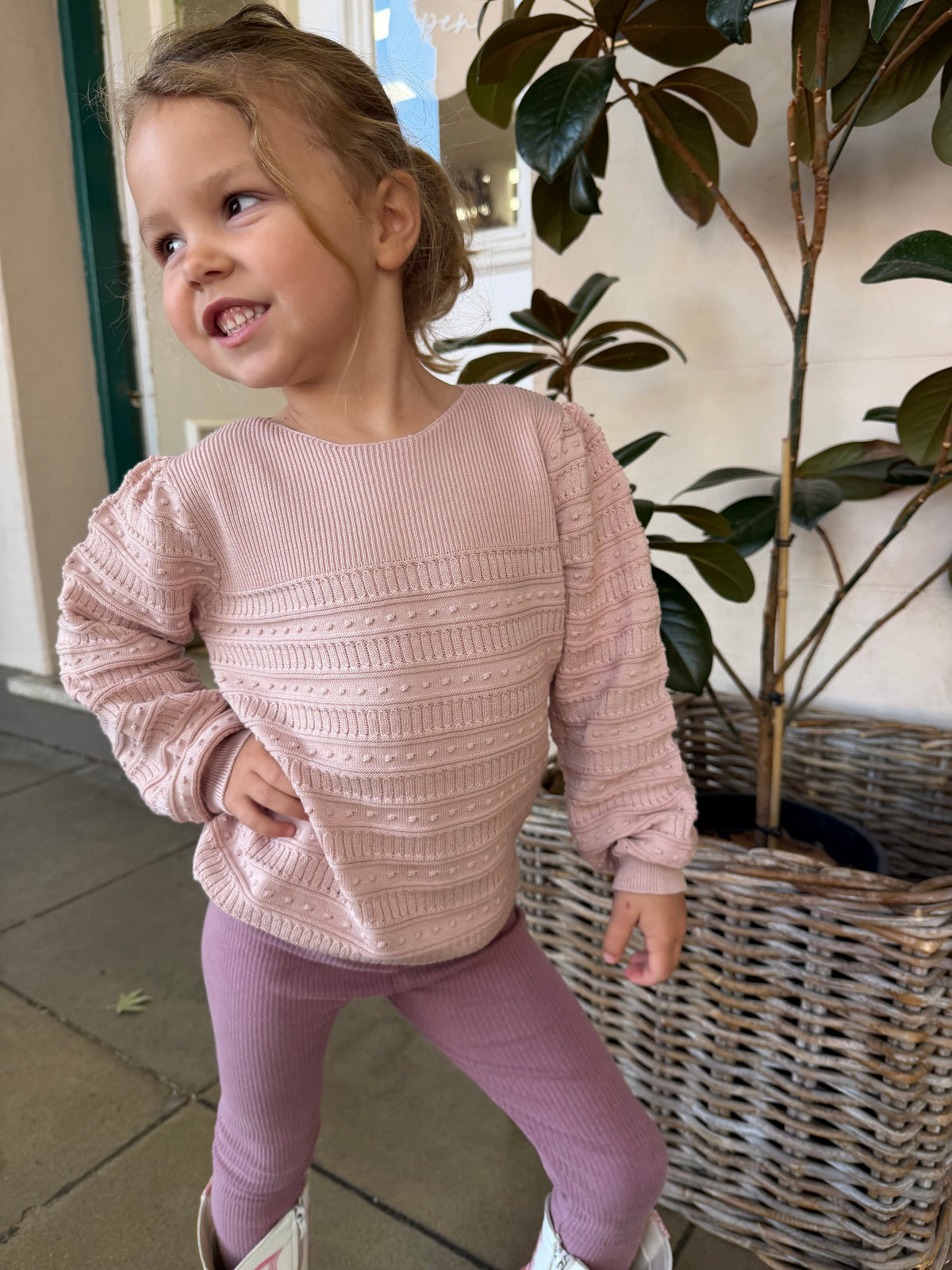 Myla Top - Shell Pink