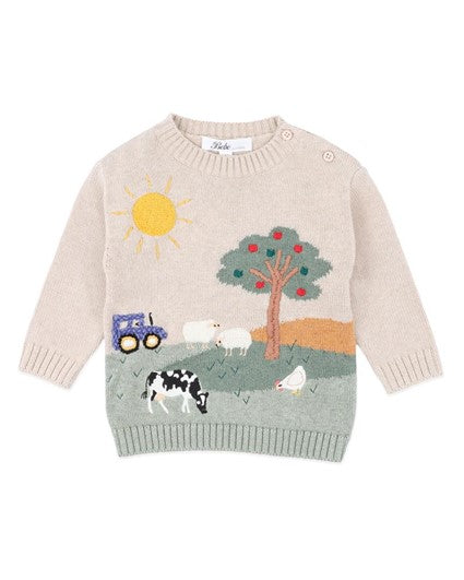 HUNTER FARM ORGANIC KNITTED JUMPER