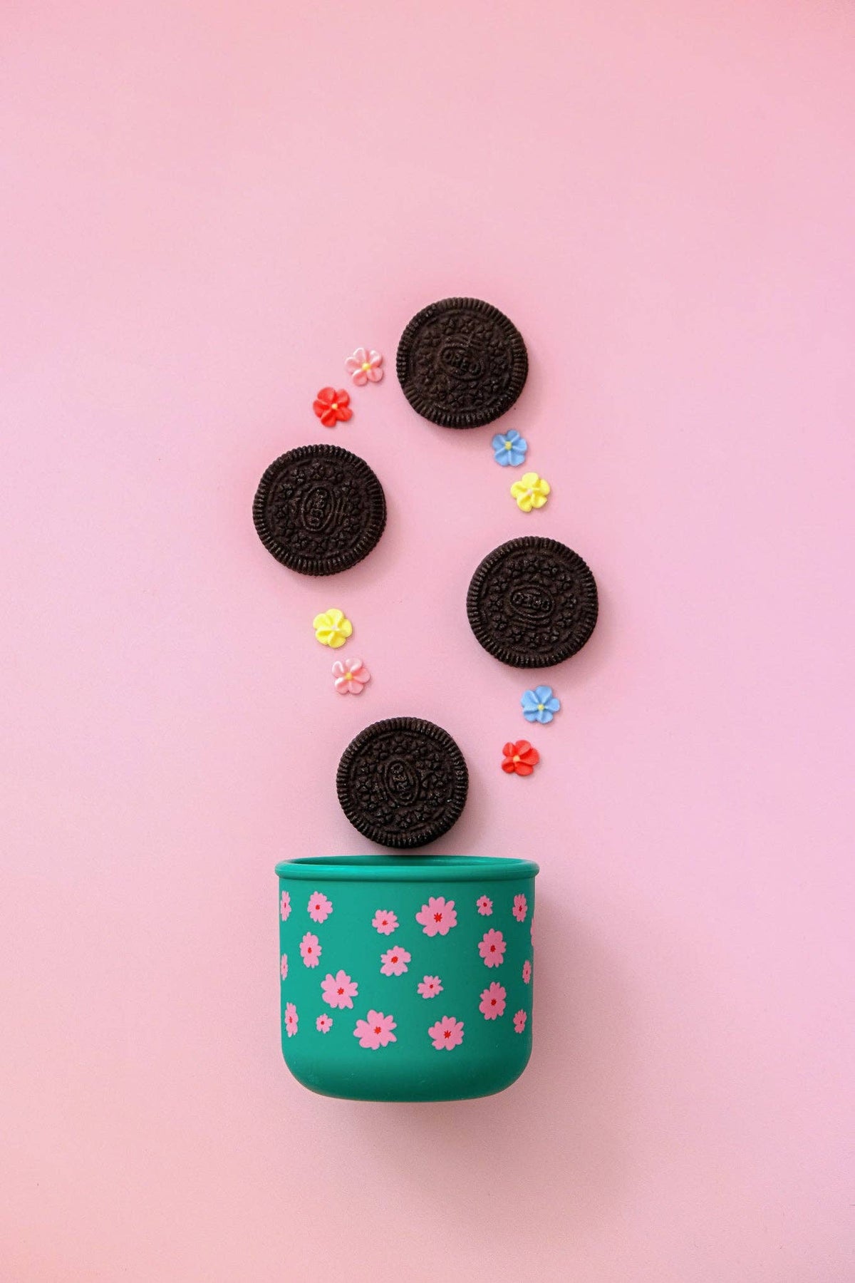 Ditsy Silicone SNACK POT 