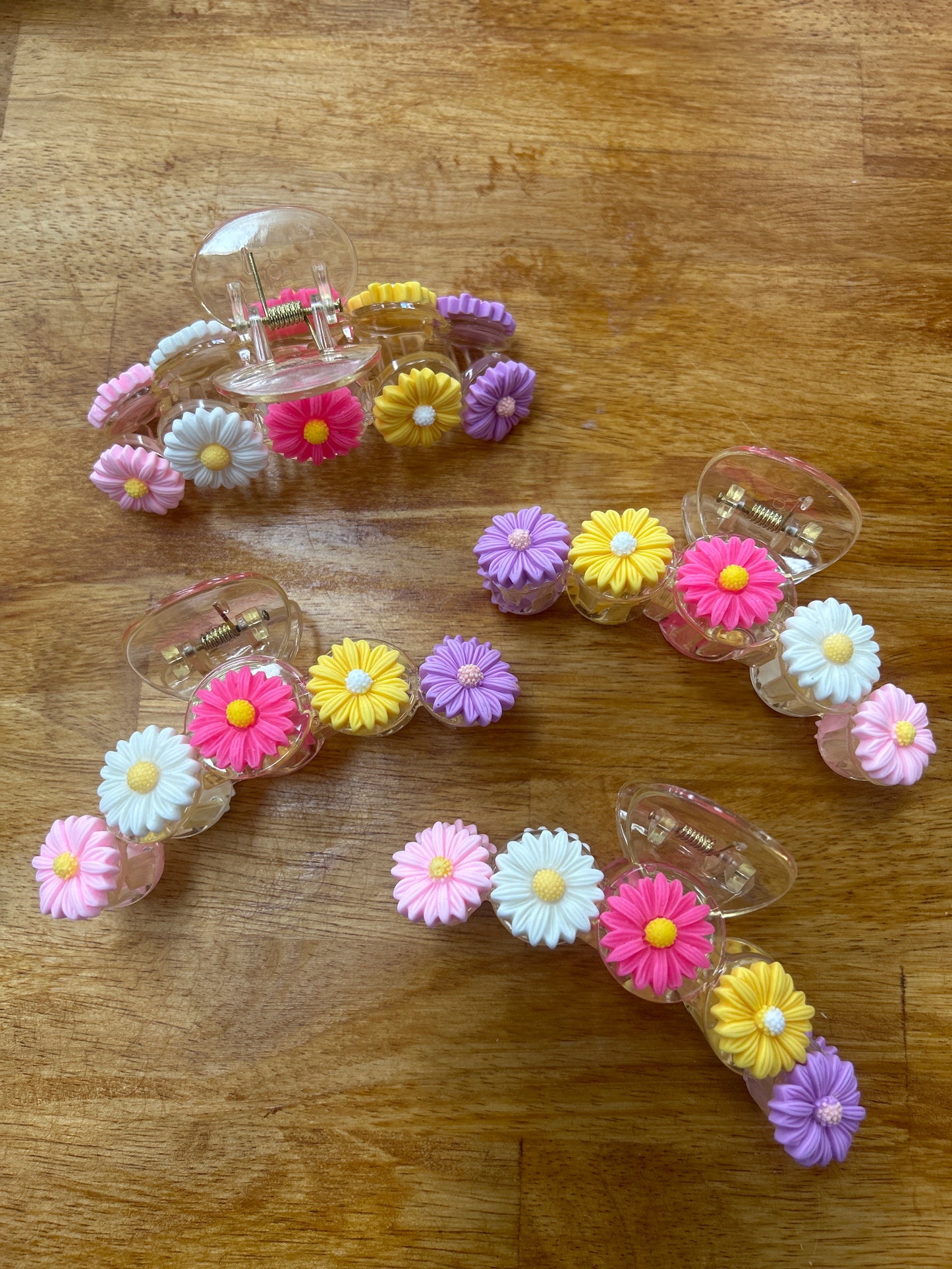 Flower Claw Clip
