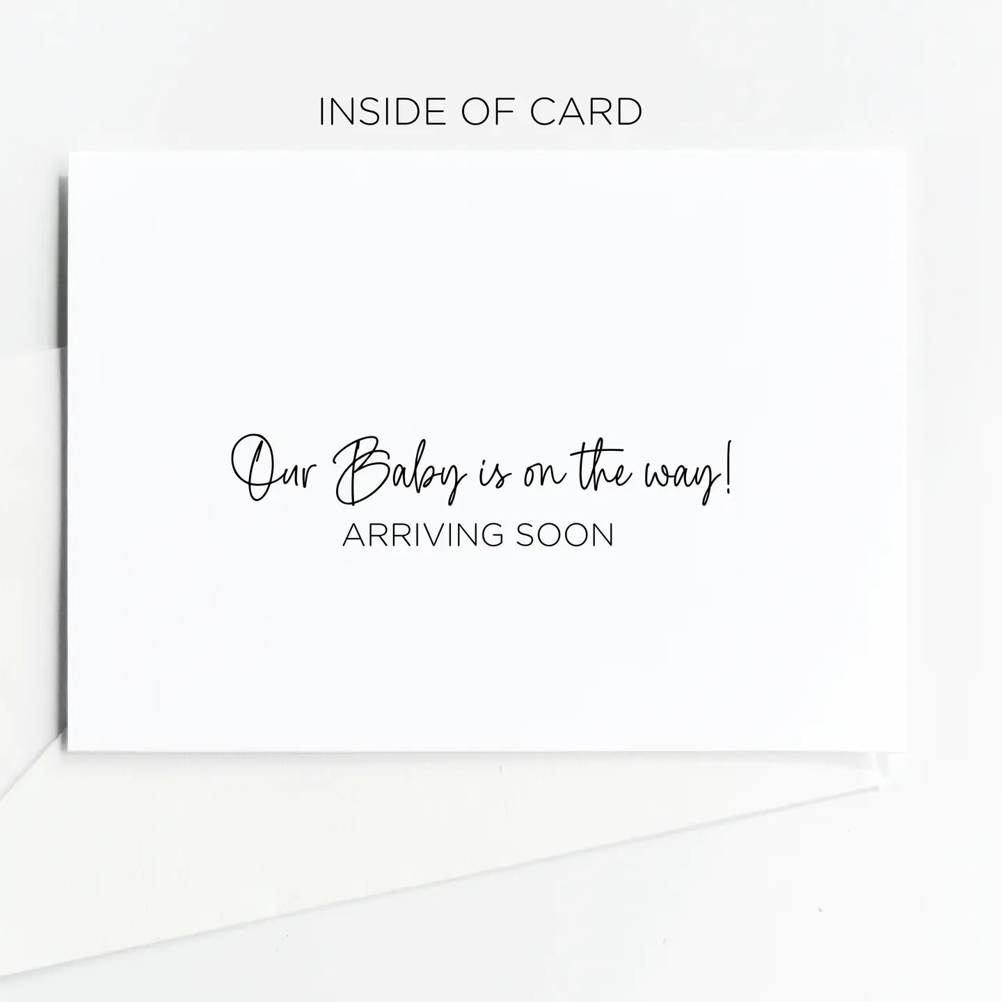 Pregnancy Announcement Card - Aunty Era