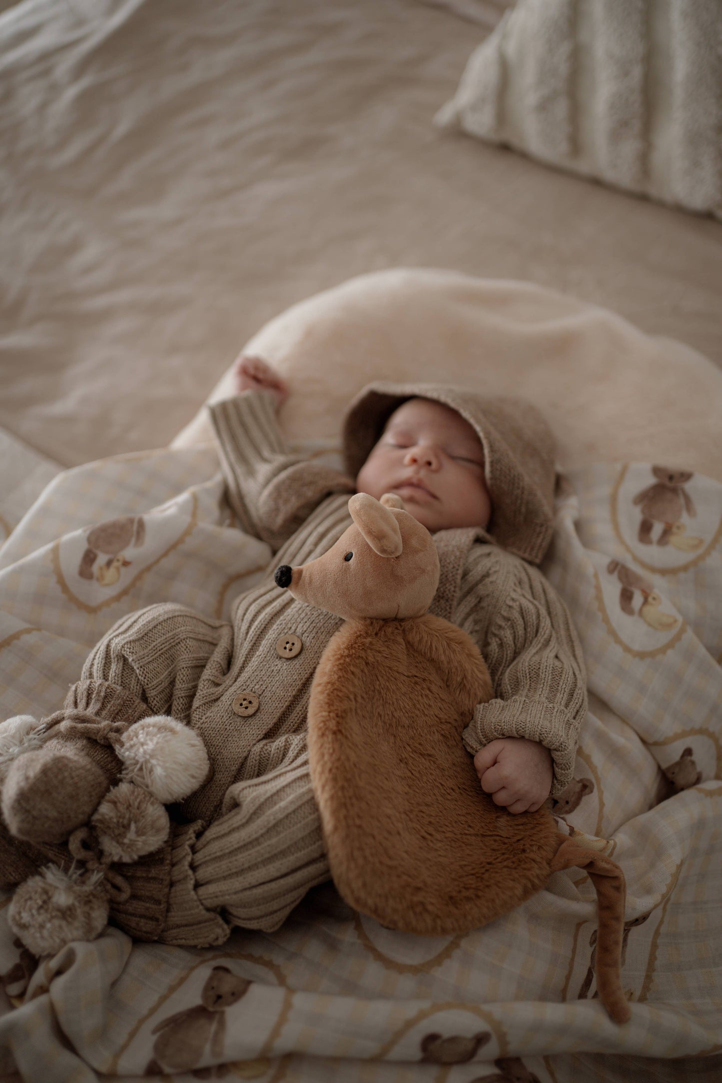 Squeaky the Sweet Comforter Toy