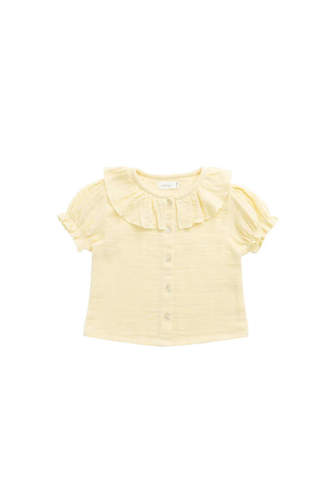 Organic Cotton Muslin Alora Top - Sunshine