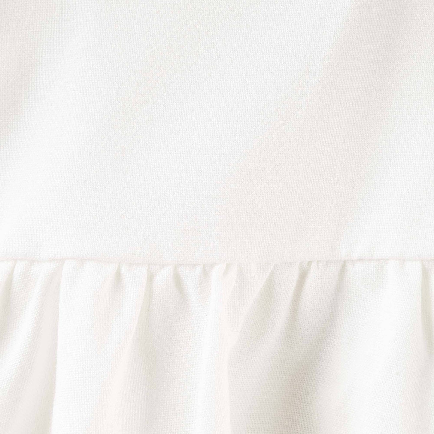 Grace Linen Baby Dress - Ecru