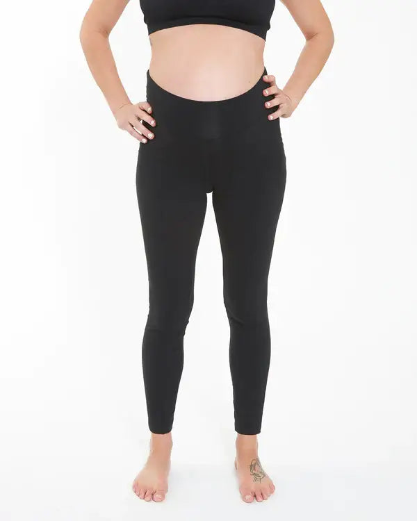 Organic Essential Leggings Black