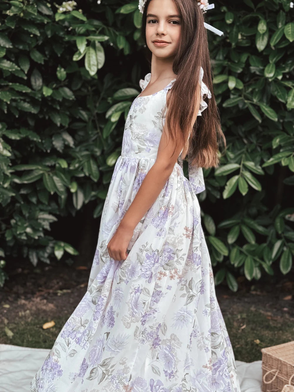 Leilani Girls Lilac Dress - Size 12