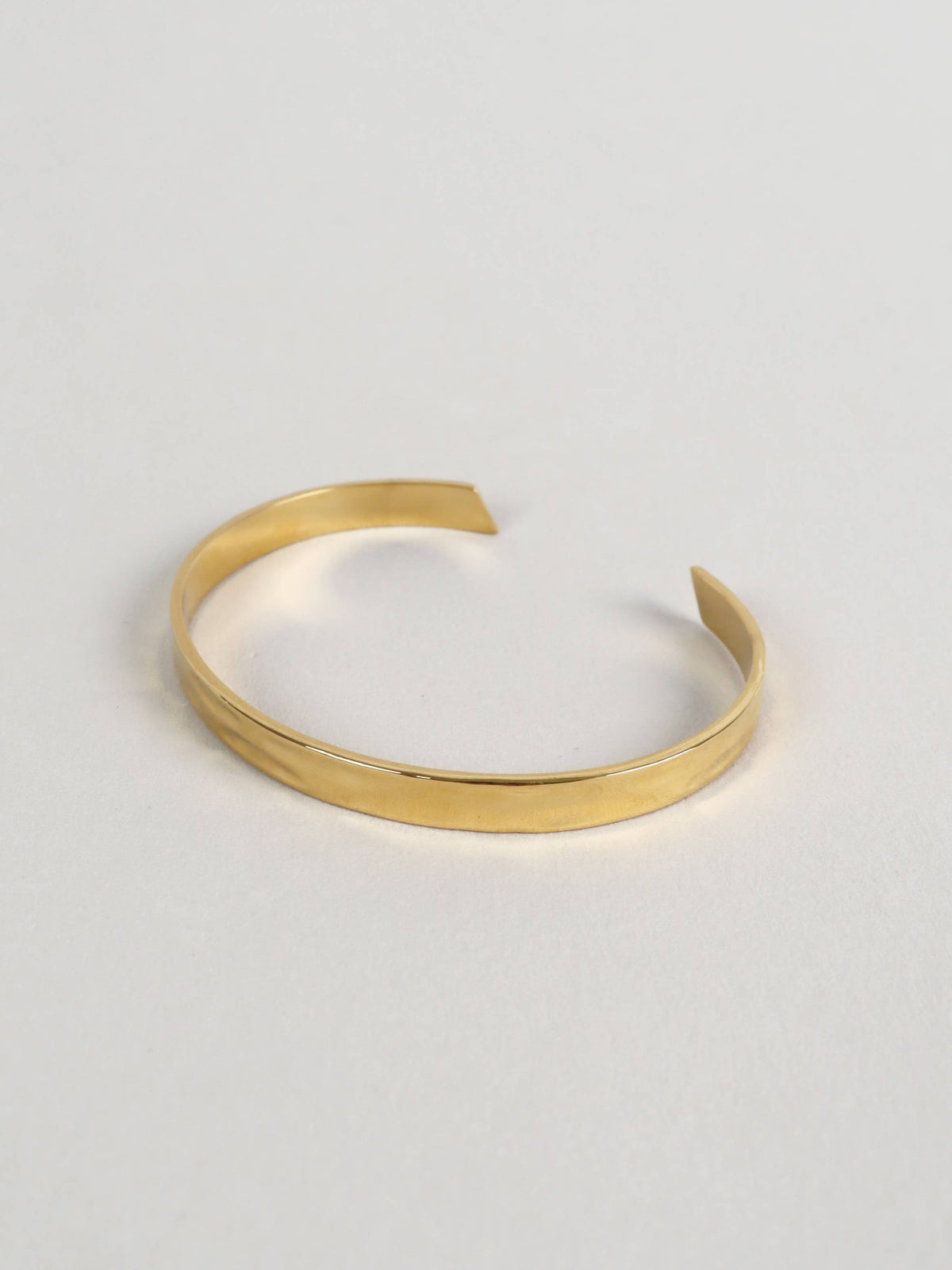 Toro Skinny Open Cuff Silver Plated Bangle