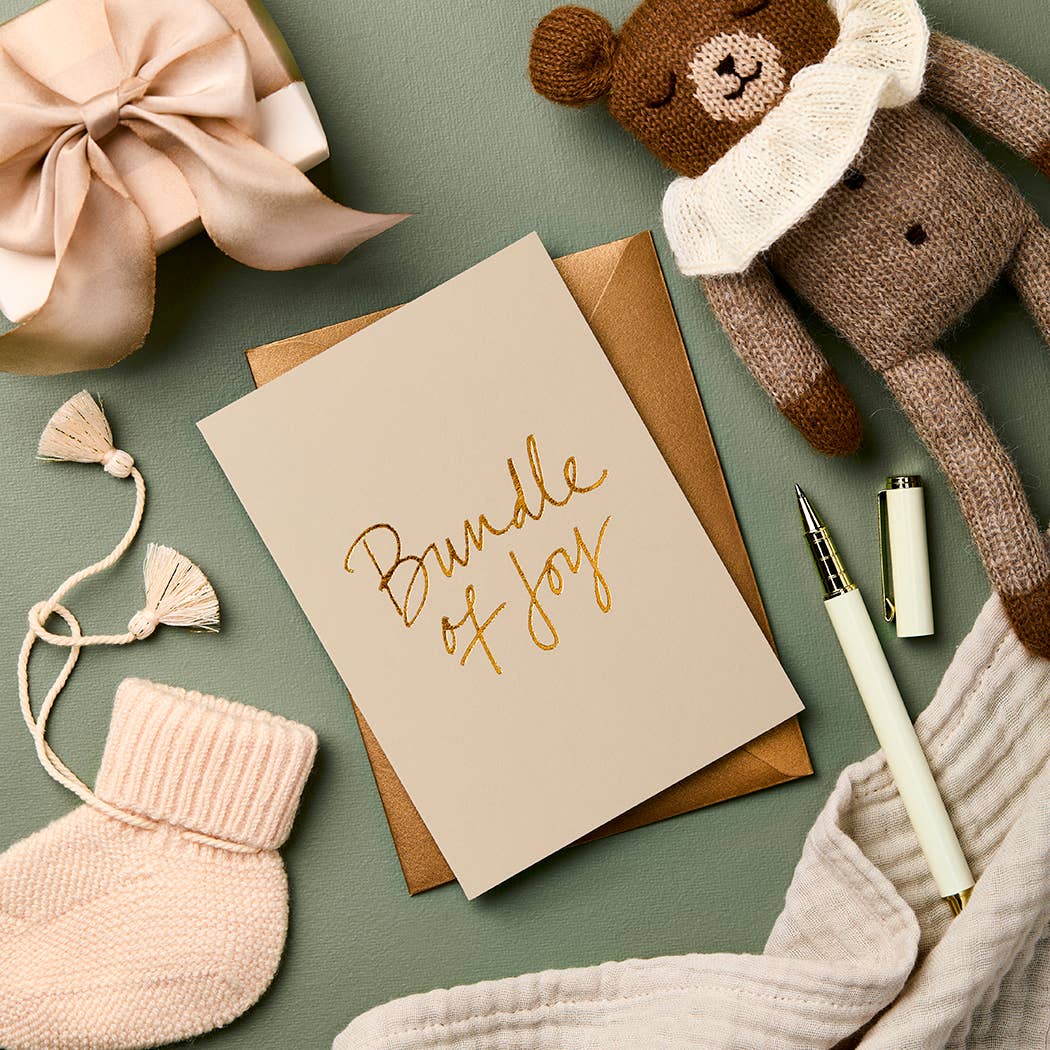 New Baby Greeting Card | Sustainable Minimal Design