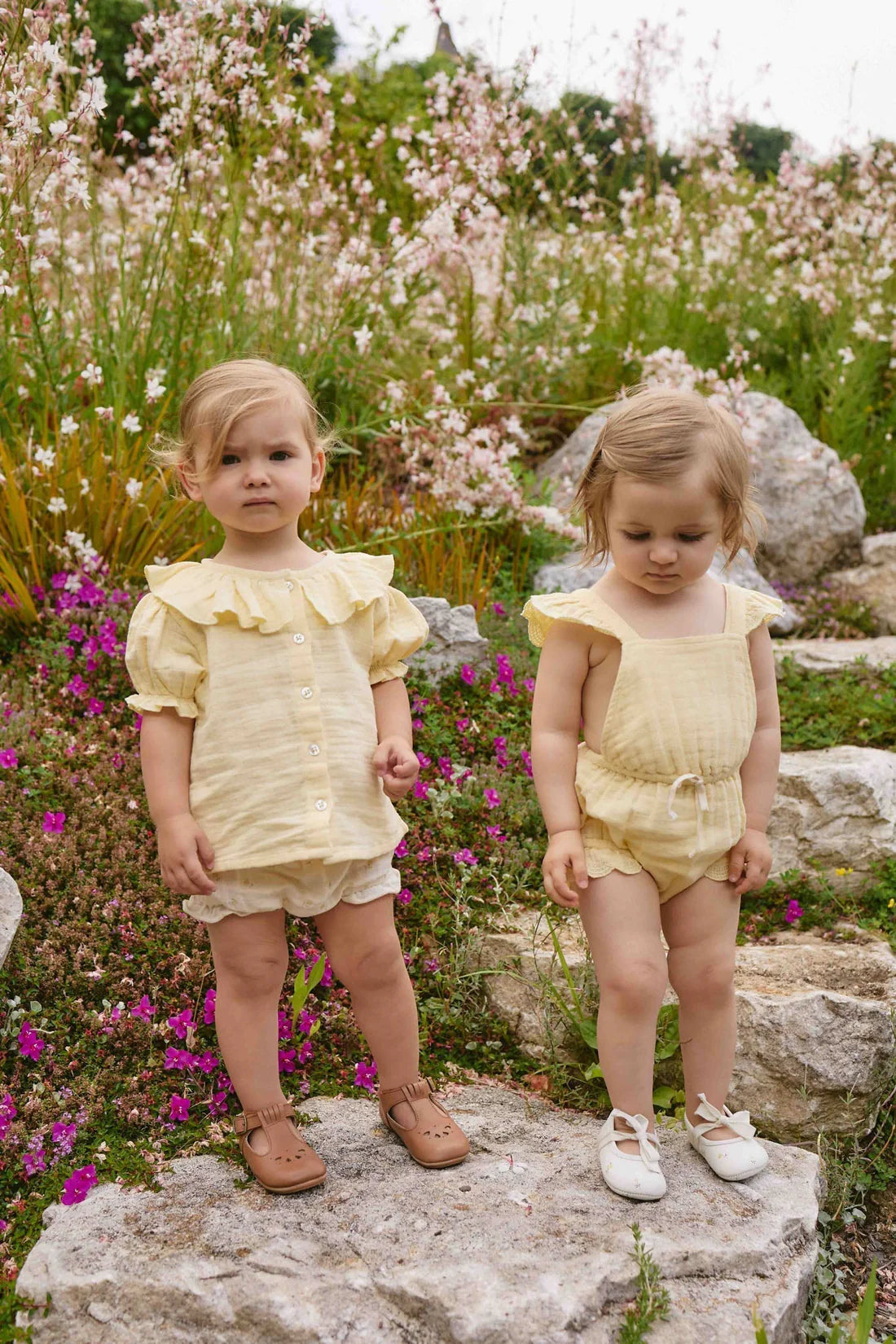 Organic Cotton Muslin Alora Top - Sunshine