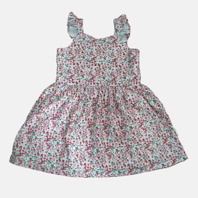 Girls Ellie Dress - Pink Petite Floral