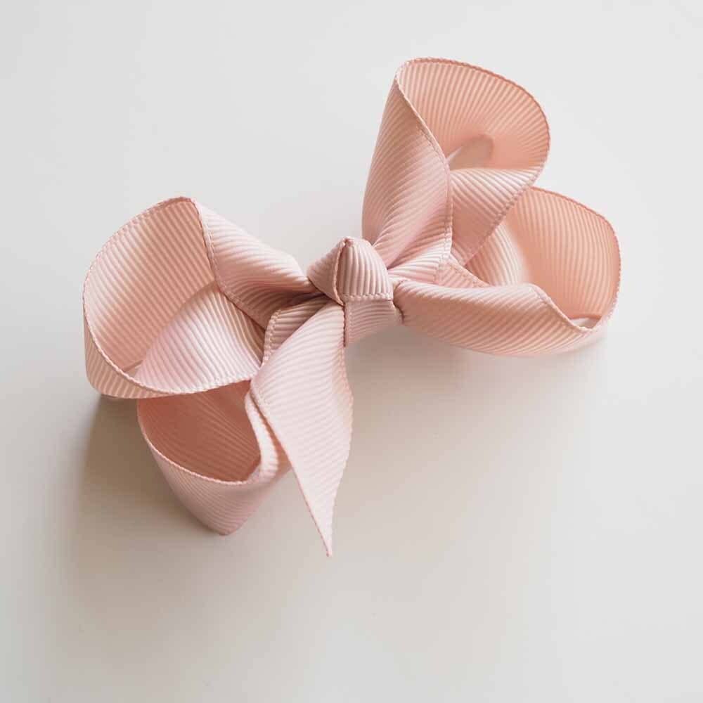 Nude Bow Hair Clip