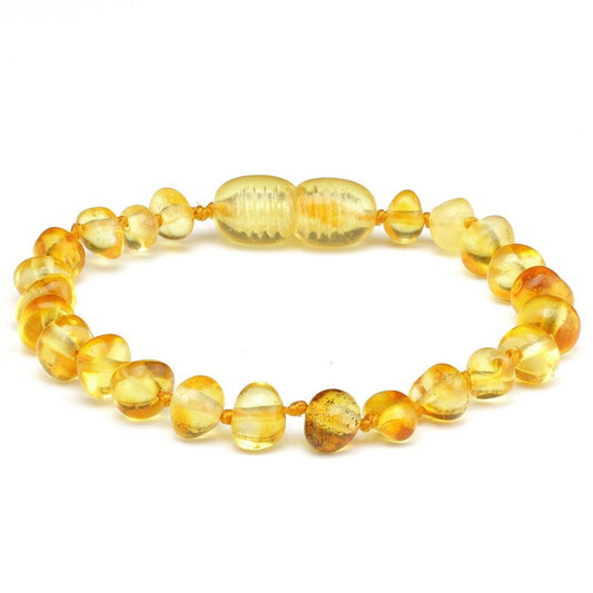 Amber Bracelet Lemon | Baby 14cm