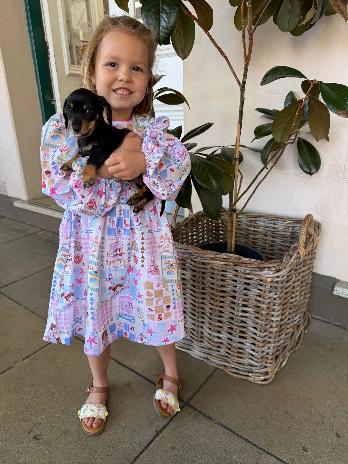 WINTER VACAY DRESS 3-7 YRS