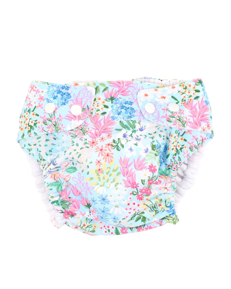 LULA PRINT AQUA NAPPY